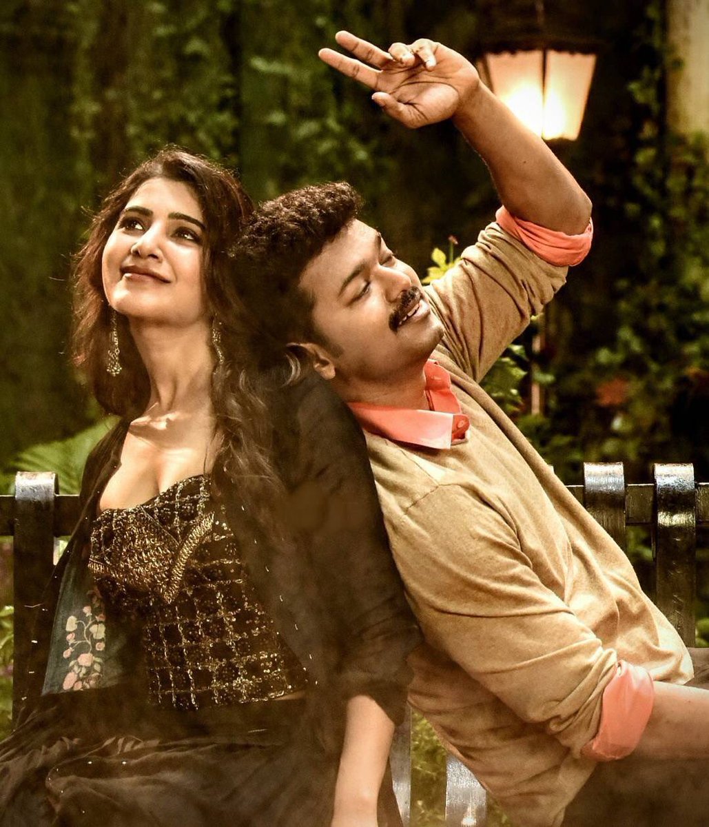 Exclusive Photos of Vijay and Samantha in Mersal