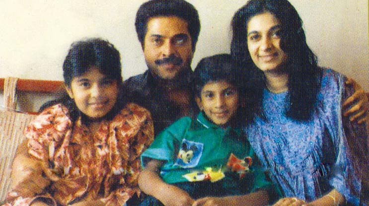 Mammootty and Family