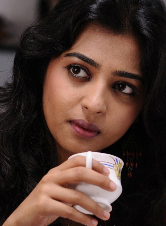 Radhika Apte having a cup of tea