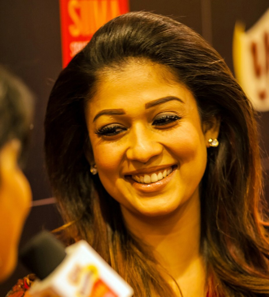 Nayanthara smiling