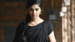 Krithi Shetty in black