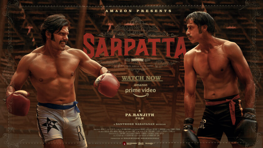 Sarpatta Parambarai Tamil Movie Poster HD