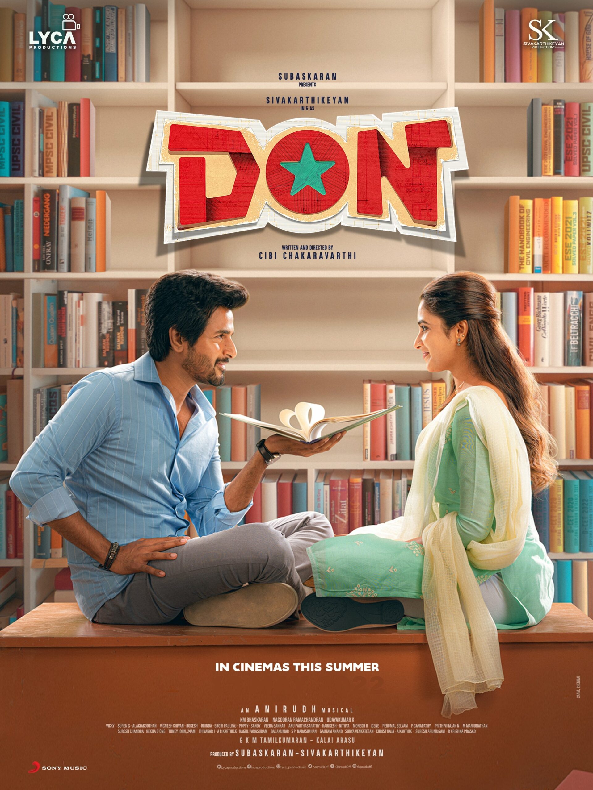 Don HD Movie Poster Tamil Sivakarthikeyan